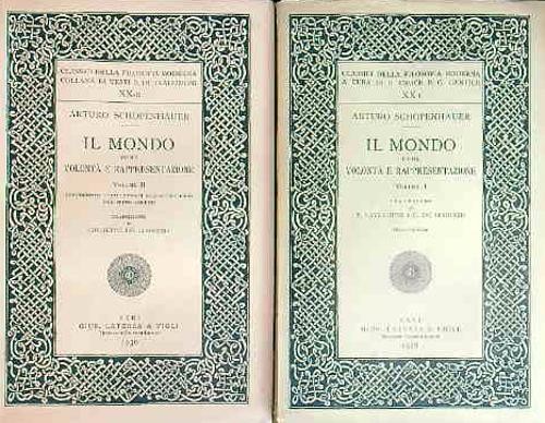 Mondo come volonta e - mondo,