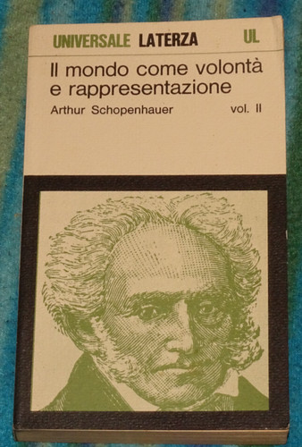 Mondo come volonta e - mondo, volonta'