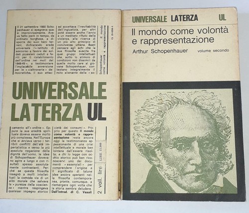 Mondo come volonta - il, volonta'