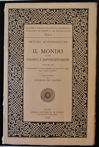 Schopenhauer arturo mondo - arturo:, il