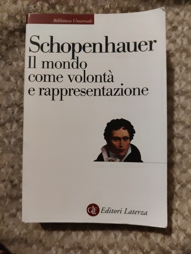 Libro mondo come volontà e - il,