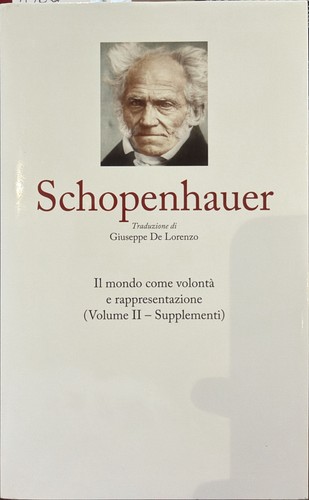 Libro mondo come volontà - mondo,