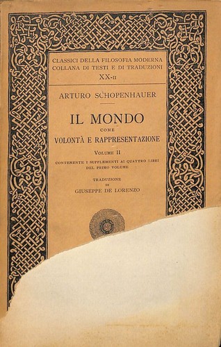 Mondo come volontà - come, e