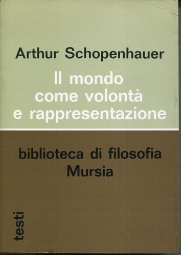 Mondo come volonta e - il,