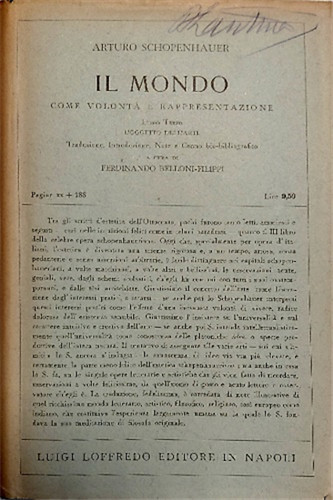 Schopenhauer arturo il - schopenhauer,arturo.,