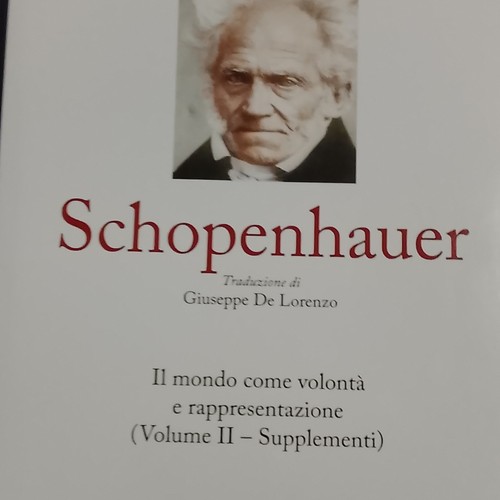 Schopenhauer mondo come - mondo,